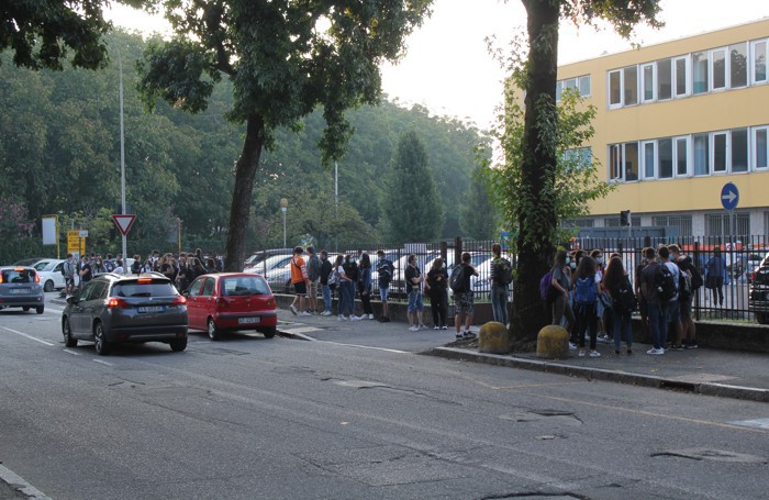 L’ingresso al Gandini