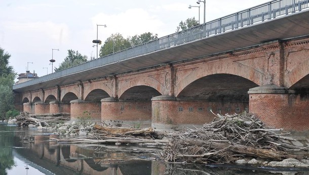 LODI Torna la minaccia dei tronchi accatastati sotto il ponte dell’Adda