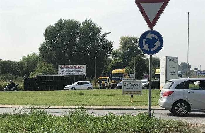 La scena dell’incidente (Soleto)