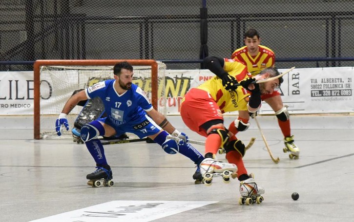 Hockey, Bresciani tira la fuga dell’Amatori