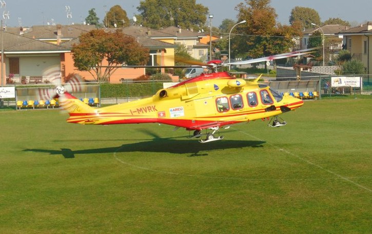 Grave infortunio sul lavoro a Cavenago, ferito un 51enne rimasto schiacciato