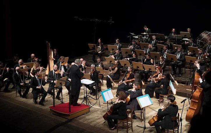 Valentino Salvini a Livraga con una grande orchestra