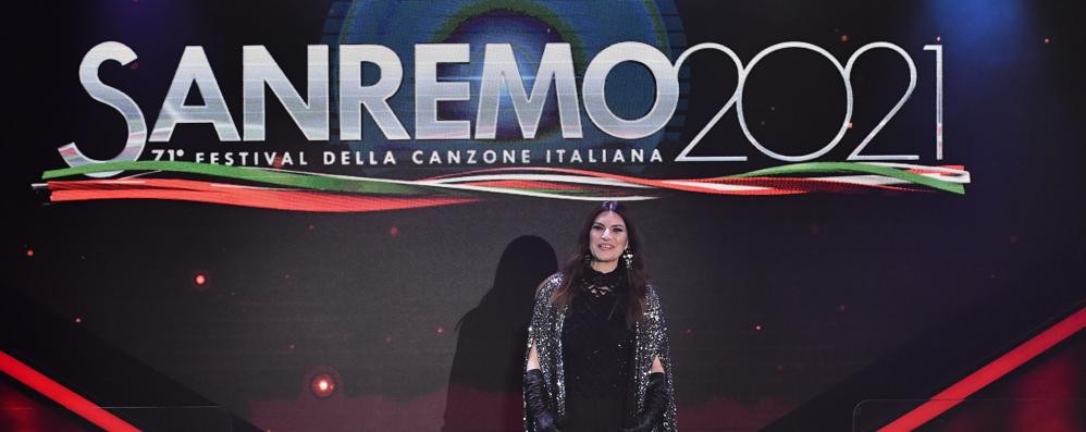 A Sanremo l'emozione di Laura Pausini - Cultura, Sanremo