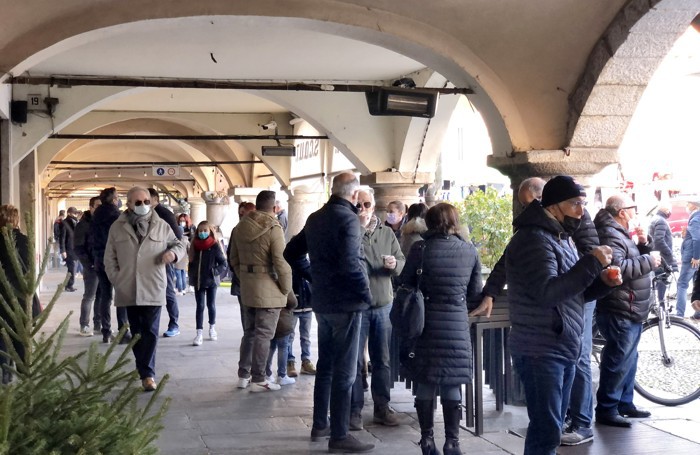 Lodi, il centro ieri