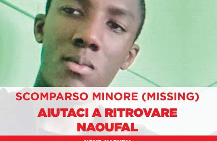 L’appello di «Chi l’ha visto?» per Naoufal