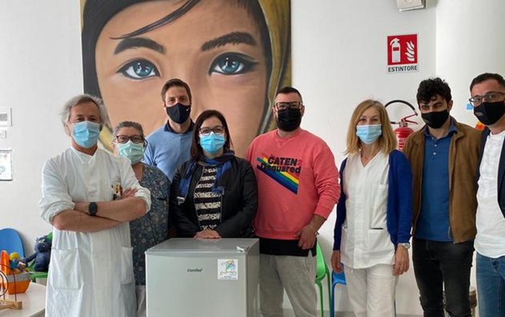 Un aiuto al reparto dei più piccoli con la donazione dagli “Angeli”
