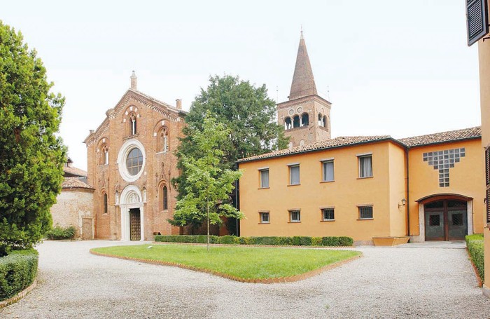 Uno scorcio dell’abbazia
