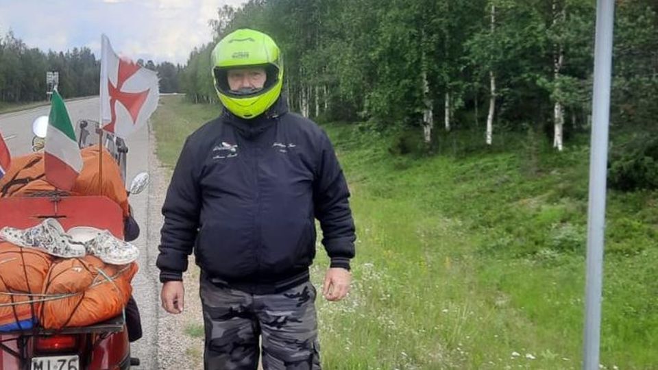 L’IMPRESA Con la Vespa su fino a Capo Nord: Mauro Tresoldi è tornato a casa L’IMPRESA Con la Vespa su fino a Capo Nord: Mauro Tresoldi è tornato a casa