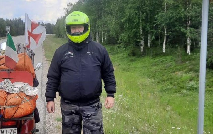 L’IMPRESA Con la Vespa su fino a Capo Nord: Mauro Tresoldi è tornato a casa