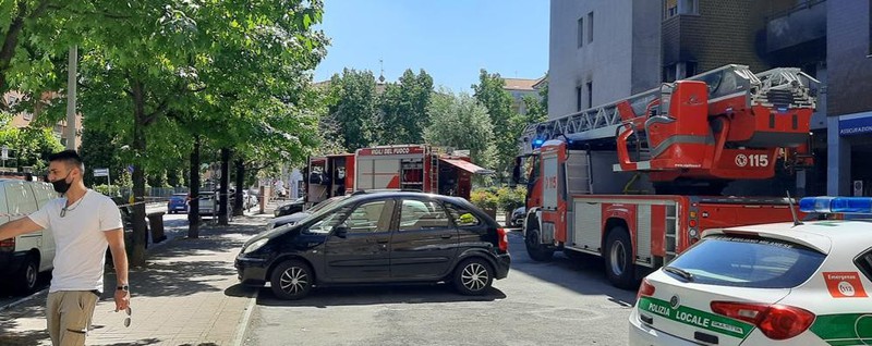 SAN GIULIANO Appartamento a fuoco, un'87enne riesce a mettersi in salvo - Cronaca, Milano - Vimarsana News