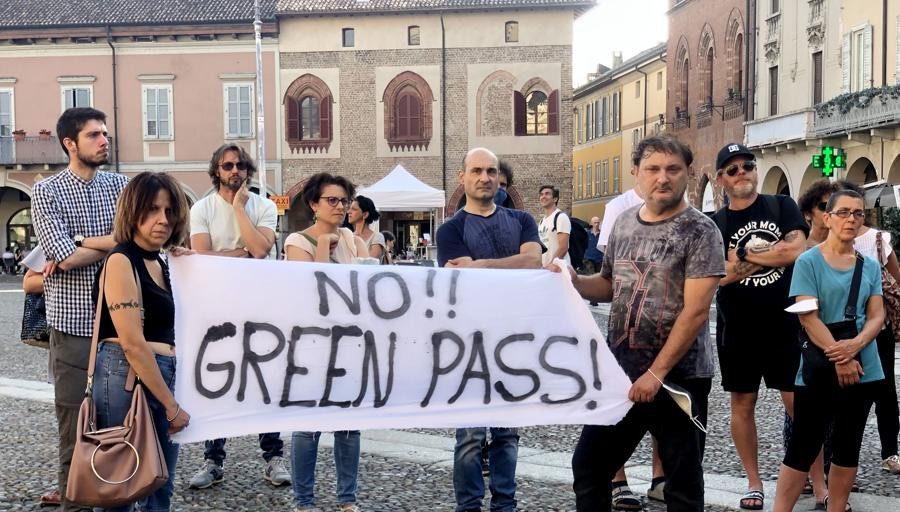 LODI Terza manifestazione “no-green pass” in piazza - Cronaca, Lodi