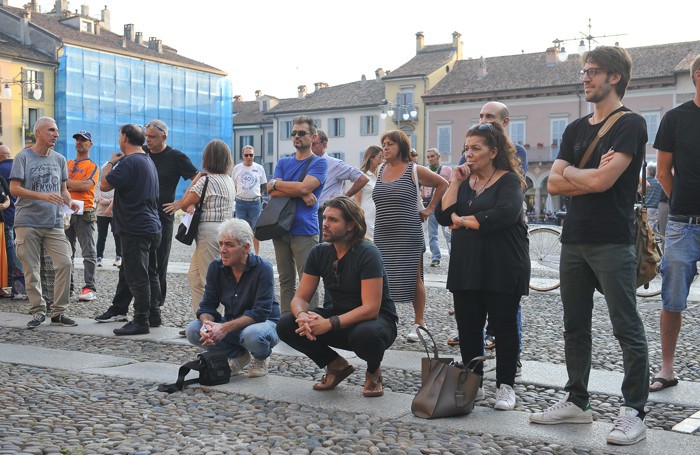 Lodi, la manifestazione