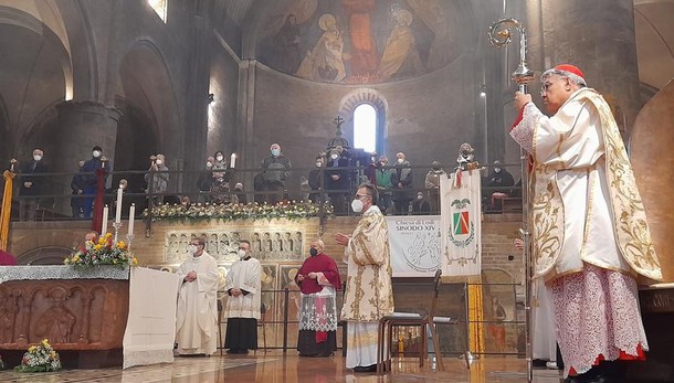 SAN BASSIANO In Duomo il solenne Pontificale con il cardinale Semeraro GUARDA IL VIDEO E LE FOTO