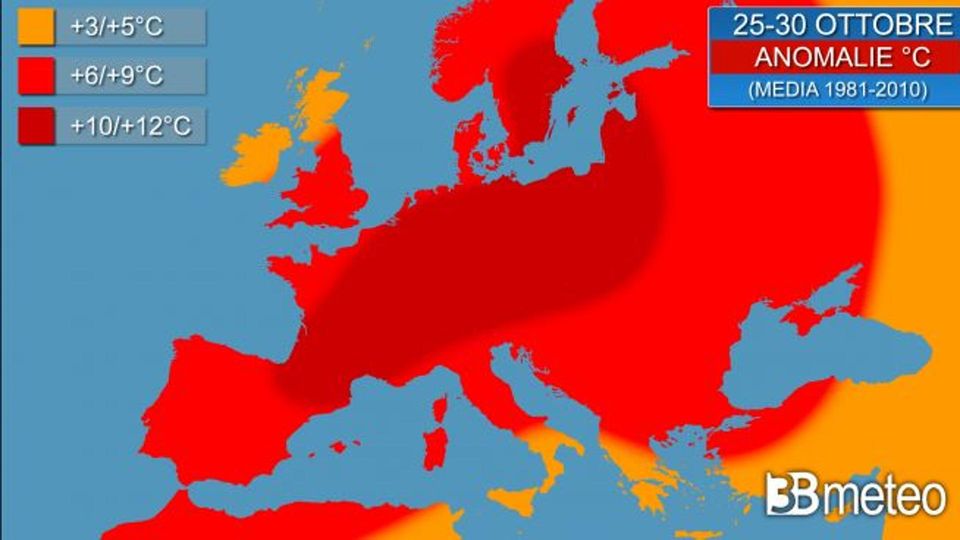 Meteo, sarà un autunno caldo fino a dopo Ognissanti Meteo, sarà un autunno caldo fino a dopo Ognissanti