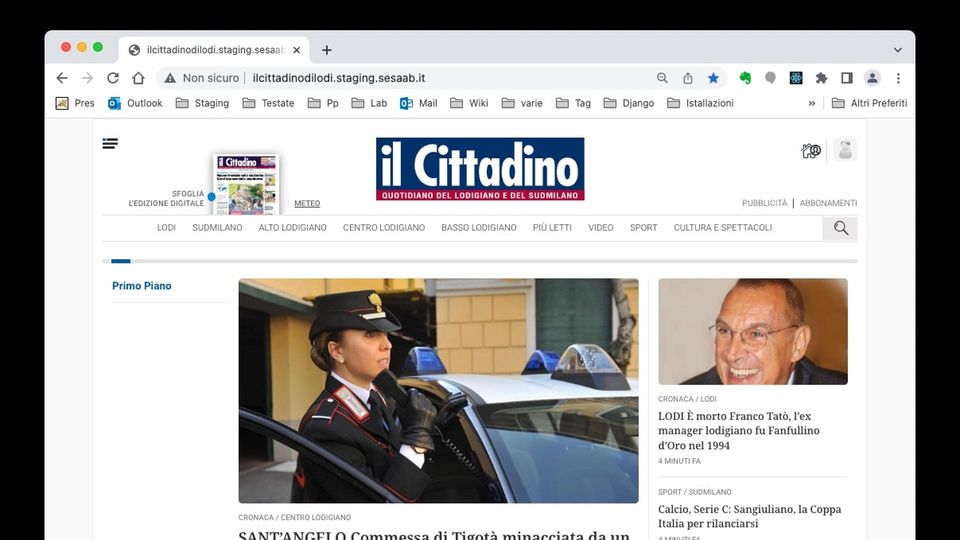 «IL CITTADINO» - Il sito del nostro giornale si rinnova. Da martedì 8 novembre nuova grafica, news e interazione - Un video per spiegarvi cosa cambierà «IL CITTADINO» - Il sito del nostro giornale si rinnova. Da martedì 8 novembre nuova grafica, news e interazione - Un video per spiegarvi cosa cambierà
