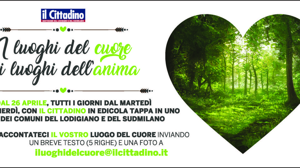 «IL CITTADINO» - Da martedì 26 aprile il “viaggio” tra i luoghi del cuore e dell’anima - IL VIDEO «IL CITTADINO» - Da martedì 26 aprile il “viaggio” tra i luoghi del cuore e dell’anima - IL VIDEO