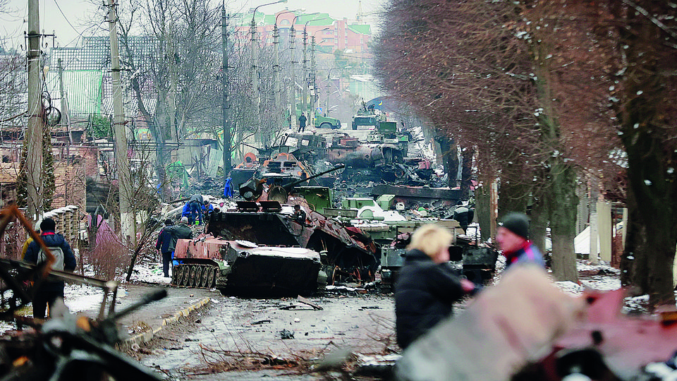 GUERRA IN UCRAINA Occidente sotto choc per l’orrore di Bucha: «Questi sono veri crimini di guerra» GUERRA IN UCRAINA Occidente sotto choc per l’orrore di Bucha: «Questi sono veri crimini di guerra»