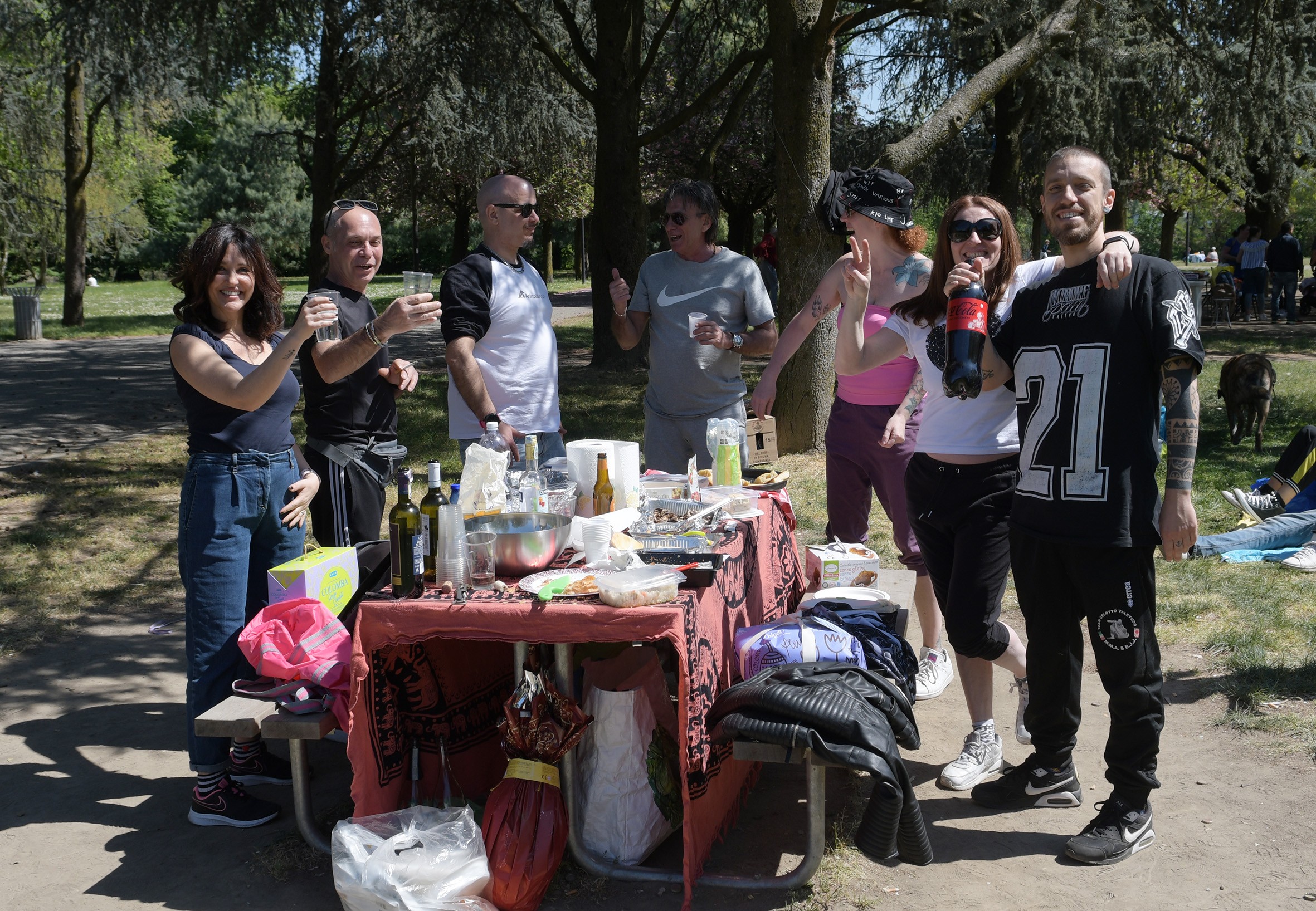 Pasquetta al Parco Nord a San Giuliano (Canali)