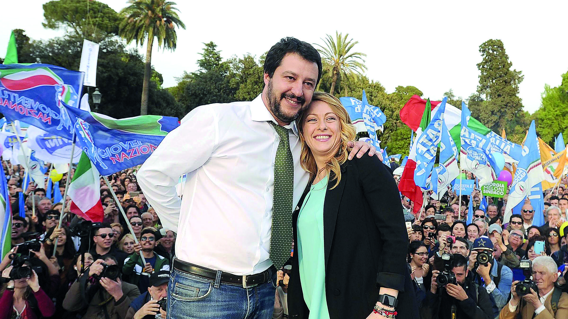 Salvini e Meloni a Lodi per Sara Casanova Cronaca