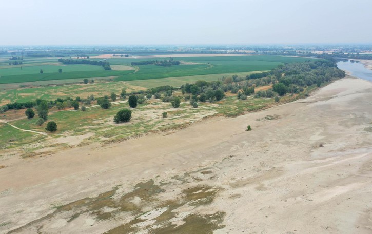 Il Grande fiume è ridotto a un rigagnolo - VIDEO