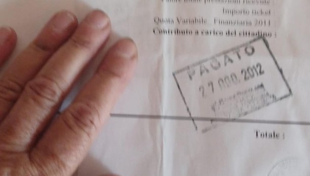 SANITA’ Cartelle pazze, si paga “alla cieca” senza sapere per cosa e perché