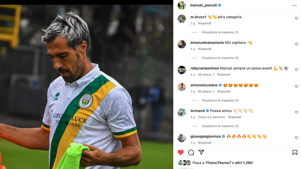 Calcio, Serie C: il messaggio di Pascali per chi gioca poco Calcio, Serie C: il messaggio di Pascali per chi gioca poco