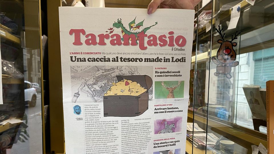 Oggi in edicola il terzo numero di Tarantasio Oggi in edicola il terzo numero di Tarantasio